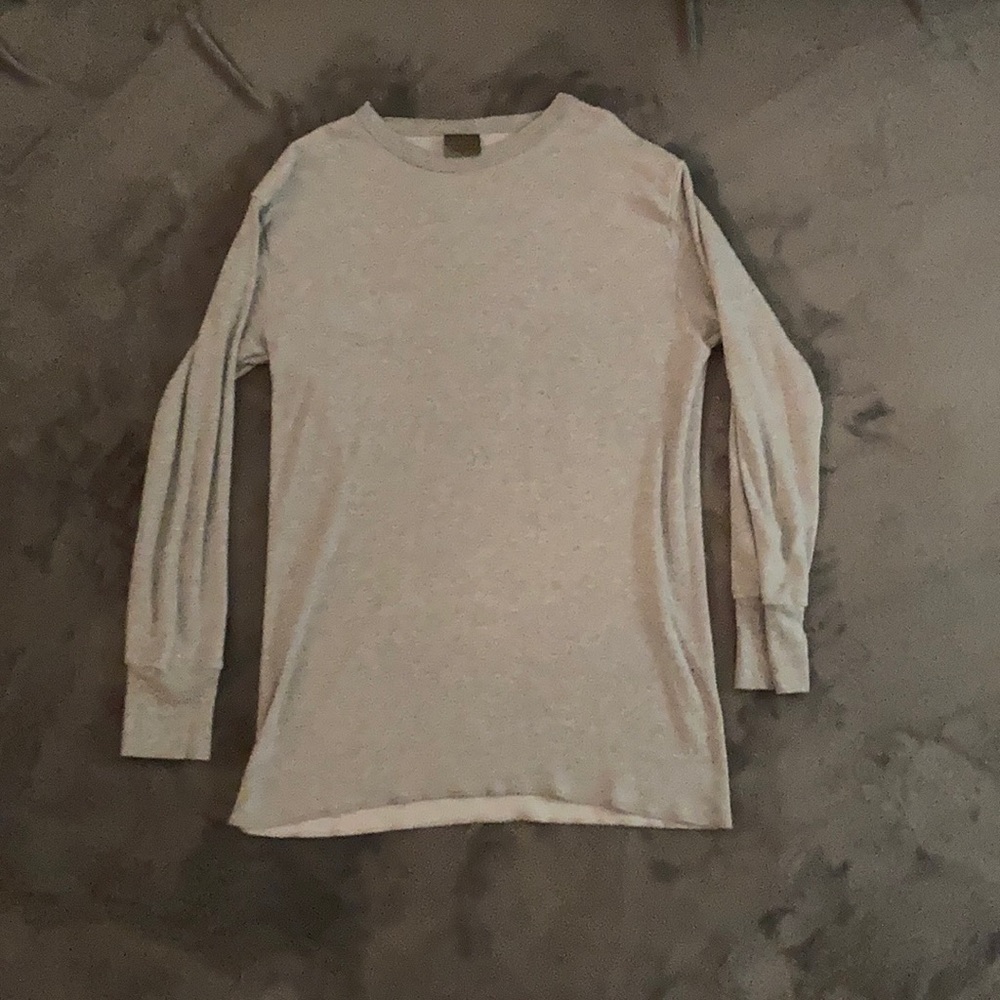 Merona Long Sleeve Grey Shirt